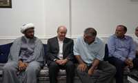 حضور سرپرست شرکت توسعه صنایع انرژی‌بر پارسیان جنوب در منزل خانواده شهید رستمی